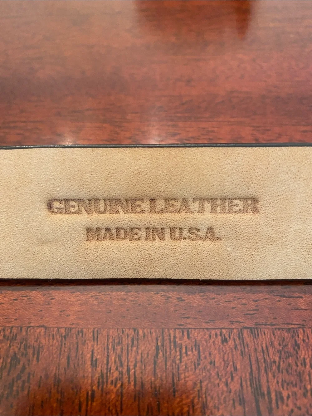 W. Kleinberg for Neiman Marcus brown Leather Belt